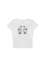 F. I C E CROP BABY TEE