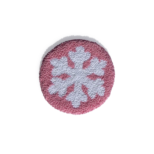 SNOWFLAKE MUG RUG